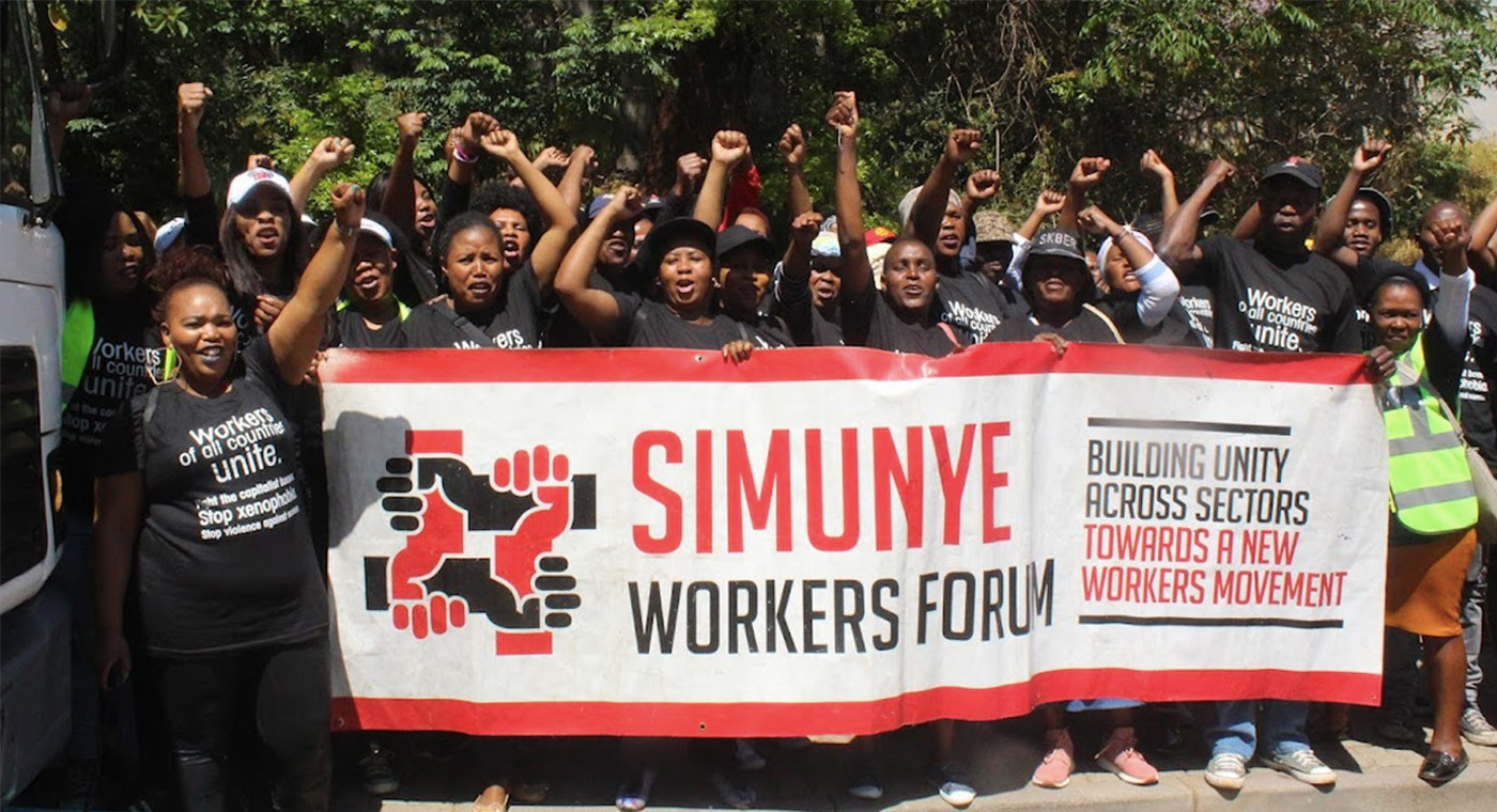 Simunye Workers Forum - Organising Workers